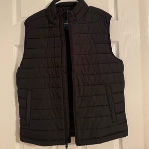 Mens black vest